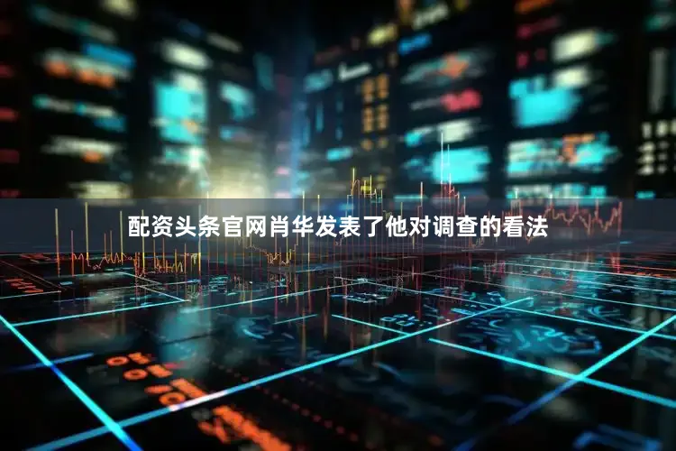 配资头条官网肖华发表了他对调查的看法